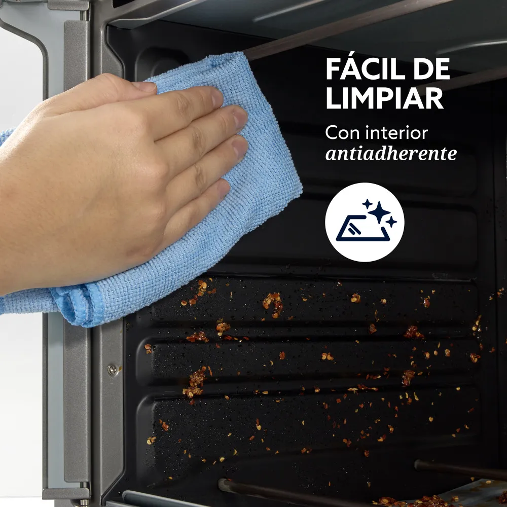 Horno XL Oster, con Rotisserie, de 60 L de Capacidad TSSTTV60MNS-1MX - Image 3